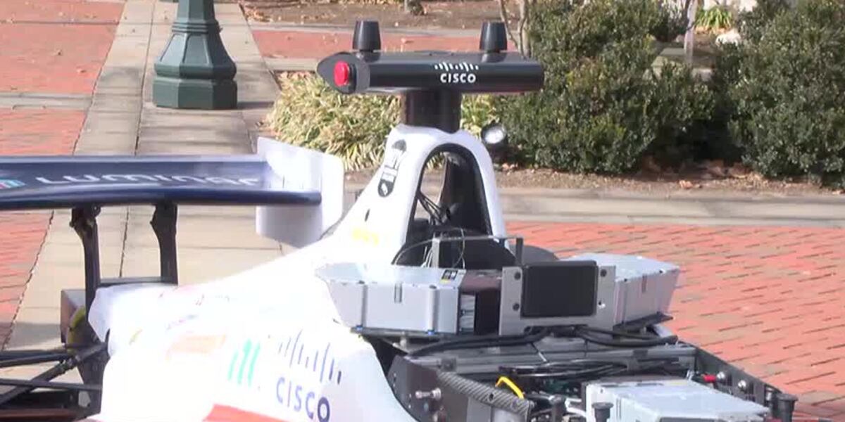 UVA team showing off autonomous racecar