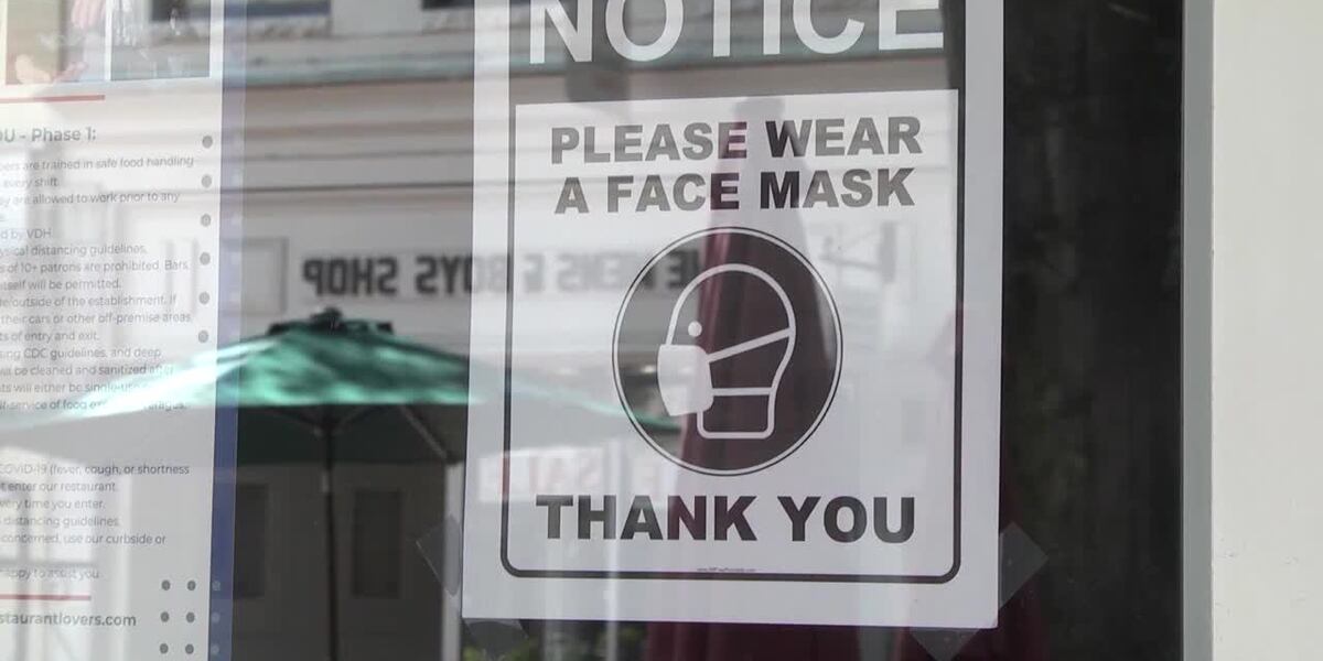 Violating Mask Health officials fielding mask violation complaints in central Virginia