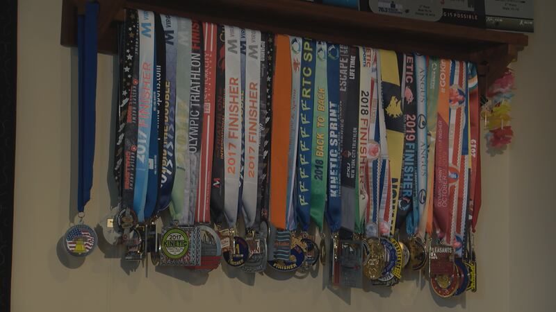 Louisa County veteran gearing up for 261st triathlon at 79 years old