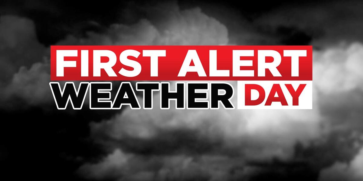 First Alaert First Alert - Potential Severe Storm Threat, Wednesday PM/Evening