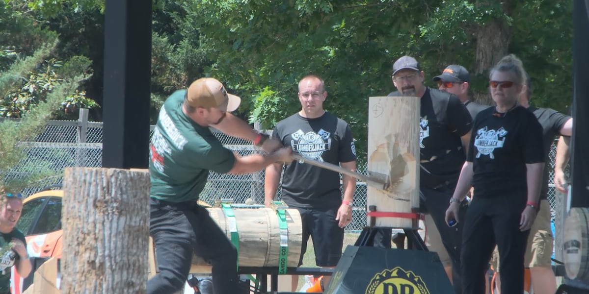 Lumberjack Classic membawa peserta dari seluruh dunia ke Virginia Tengah
