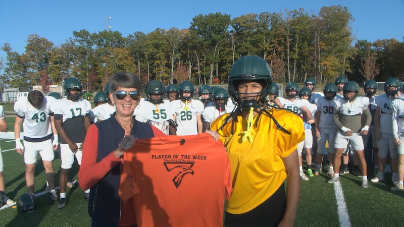Louisa County QB Jahiem Jackson named Falcon Club Player of the Week