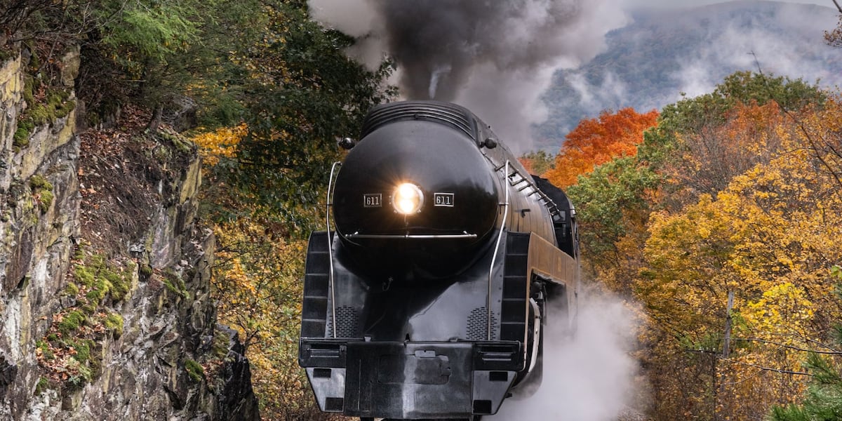 Historic N&W 611 steam locomotive returning to Shenandoah Valley this fall