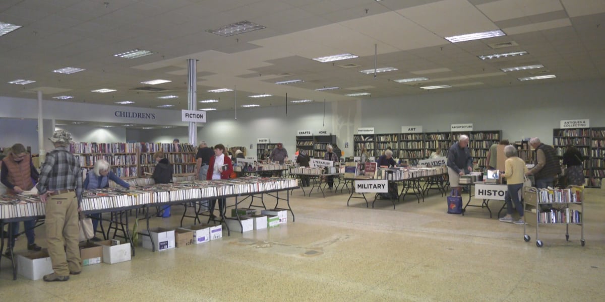 Spring Book Sale benefits JeffersonMadison Regional Library