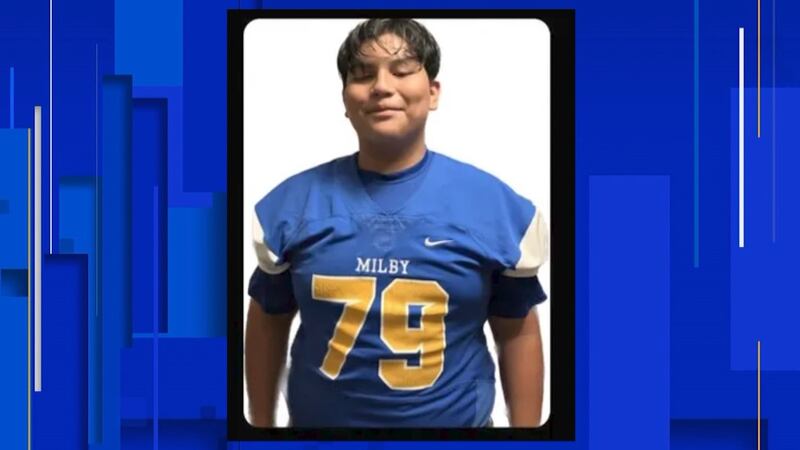 Officials say 15-year-old Sergio Rodriguez, a high school sophomore and Jr. Varsity football...