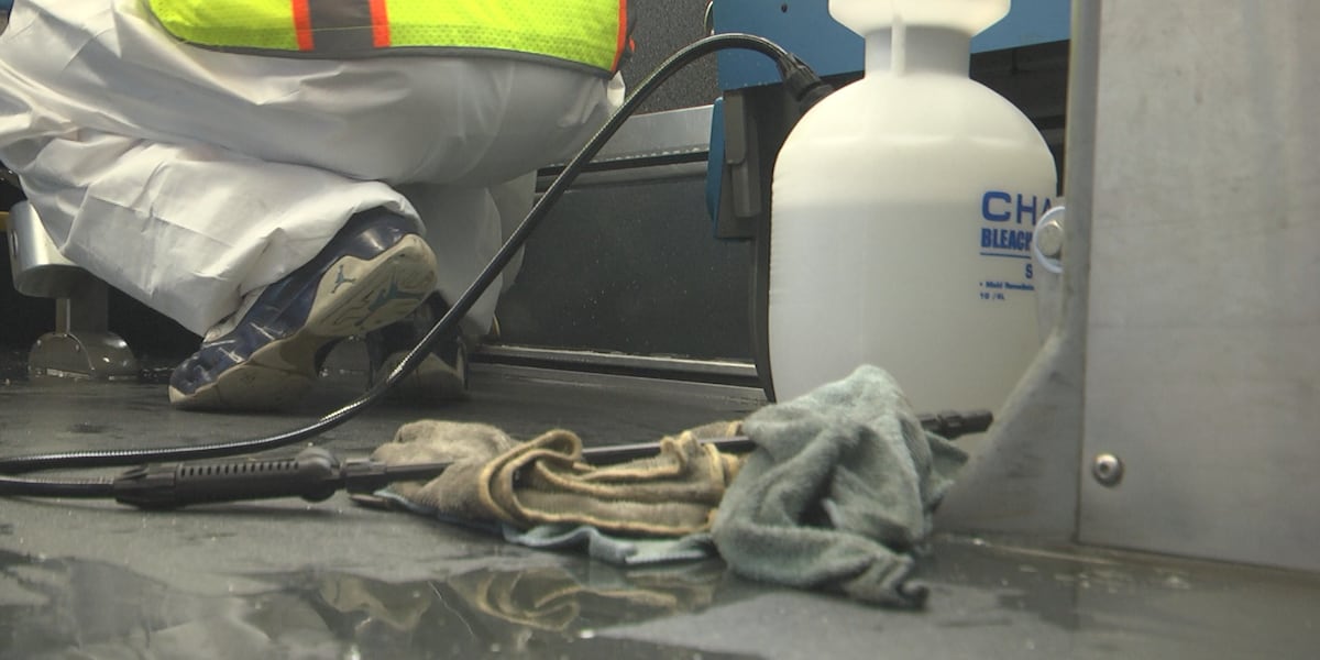 Bus Deep Clean Charlottesville Area Transit introducing weekly bus deep cleanings