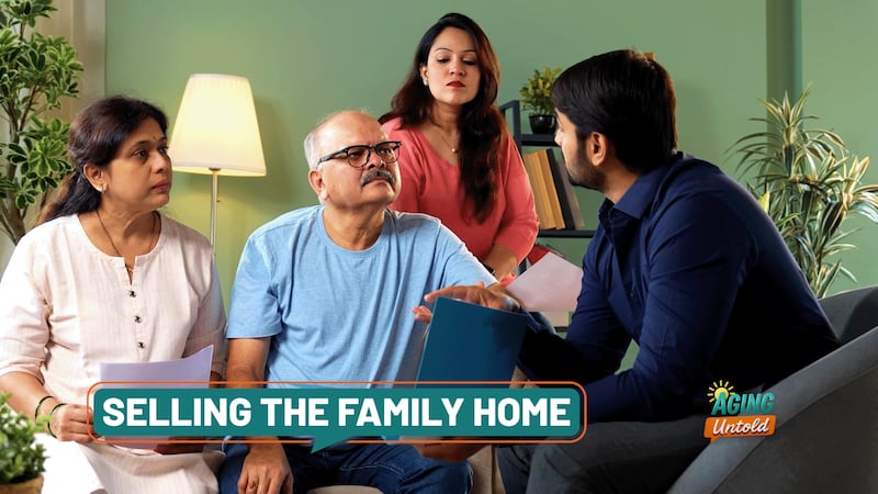 We explore the emotions and tough choices around whether to sell or keep the family home.