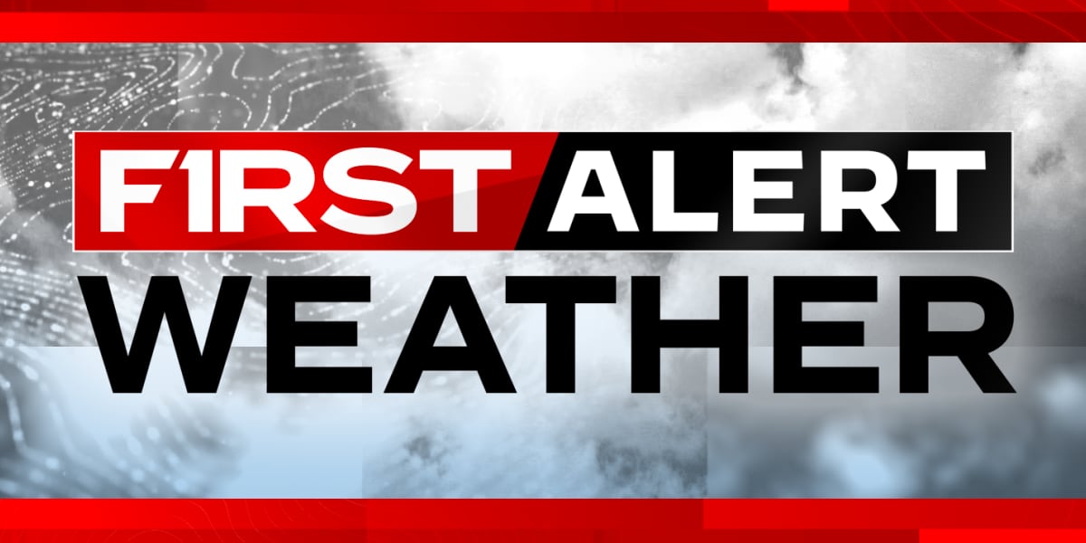 Soaking Rain into the Overnight -First Alert for High Winds Friday