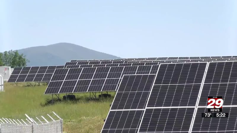 A former landfill in Albemarle County is now generating clean energy through a new solar farm.