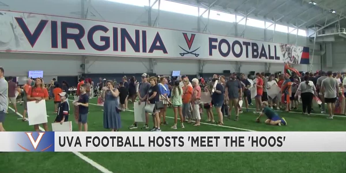 Virginia football holds meet the team event ahead of 2026 season opener