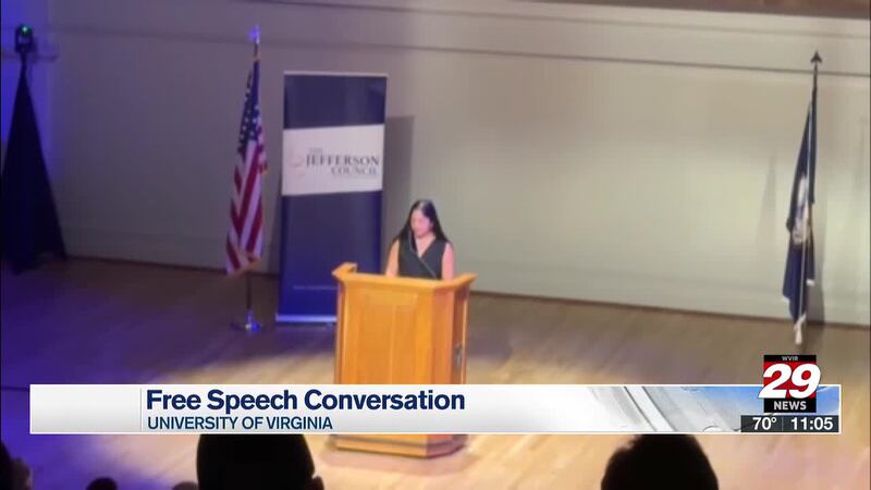 The Jefferson Council at UVA held a free speech and civil discourse, a gathering in honor of...