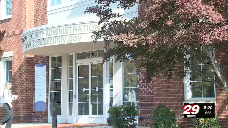 The Social Security office in Charlottesville will cut back in-person service for renovations...